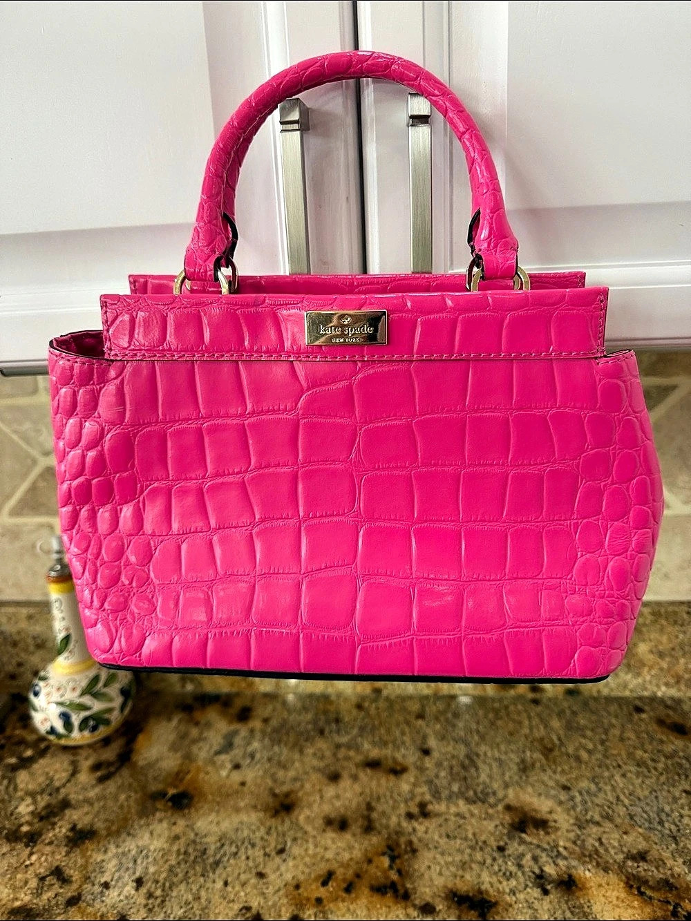 kate spade new york Kate Spade Alice Ridgely Avenue Satchel Pink EUC!